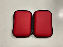 Estuche rígido de 7 colores para juegos de mesa, fundas de transporte con cremallera, caja de almacenamiento
