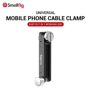 

SmallRig Mobile Phone Cable Clamp Vlogging Video Accessories Rig Fits cables with a thickness range from 3mm to 8mm 2390
