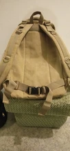 Canvas Backpack Mochila Rucksacks Notebook Schoolbags Laptop Travel-Shoulder Military