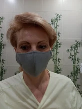 Mascarilla gruesa de invierno para adultos, máscara facial reutilizable, ajustable, a prueba de viento, de doble capa