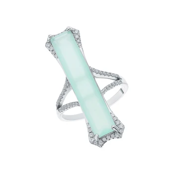 

Silver ring with sieve and cubic zirconium sunlight sample 925