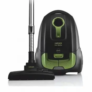 

VACUUM CLEANER SLED HAEGER ECO MATTE-700W-HEPA FILTER-BAG WASHABLE DUST 4L - 5 LEVELS FILTERING-BRUSH AND NOZZLE PAIR