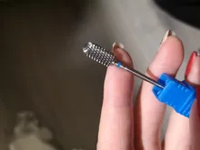 Carburo de tungsteno broca de clavo de cerámica Burr de fresado para manicura máquina eléctrica mm broca para fresa para herramientas de uñas