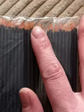 OKAYLASH 50 unids/lote mango negro Gel reutilizables de arte clavo cepillos pintura bolígrafo belleza maquillaje herramientas