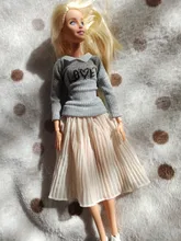 NK 3 uds o 5 uds muñeca de moda trajes de desgaste diario Casual vestido camisa falda casa de muñecas ropa para muñeca Barbie accesorios 5G JJ