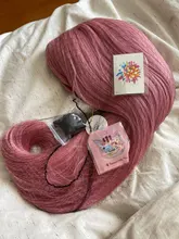 VICWIG-Peluca de cabello sintético liso con flequillo para mujer, pelo largo de 24 pulgadas, resistente al calor, color rosa, Cosplay