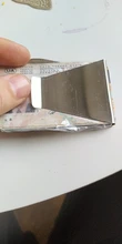 2020 de acero inoxidable de la identificación de la tarjeta de crédito Cartera de doble cara cambiar dinero Clip Cartera de color liso lindo envío gratis