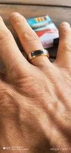 Nueva moda diseño sencillo 316 titanio Acero de hombres anillos amante pareja anillos alianza de boda de oro banda anillos para los hombres y las mujeres