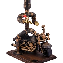 Диспенсер для алкогольных напитков Байкер, чугун и латунь