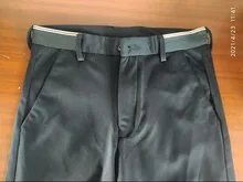 Pantalones largos informales de negocios para hombre, traje de pantalones elásticos rectos, formales, de talla grande 28 a 40, primavera y otoño, 2021