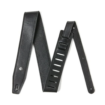 

Bmf14bk BMF guitar strap, black, leather, WIDTH 2.5 ", Dunlop