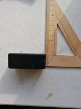 Caja de Proyecto de plástico ABS resistente al agua, caja de instrumentos, caja de almacenamiento, suministros electrónicos para el hogar, color negro, 2 uds.