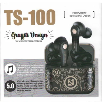 

High Quality Professional Gravity Design Auricular TS-100 True Wireless bluetooth 5.0 STEREO EARBUDS