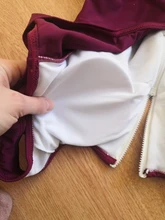 One-Piece Swimsuit Monokini Beachwear Push-Up Summer Print Zipper Sexy New XL Women