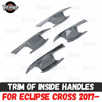 

Trim of inside handles case for Mitsubishi Eclipse Cross 2017- ABS plastic molding 1 set / 4 pcs decoration car styling