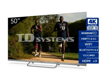 

TV TD SYSTEMS K50DLX11US 50 "UHD 4K SMART ANDROIDTV WIFI