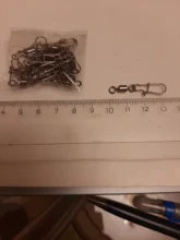 Pivote de pesca giratorio con broche, conector giratorio, accesorios de pesca de carpa, 20 unids/lote, 2 #4 #6 #8 #10 #