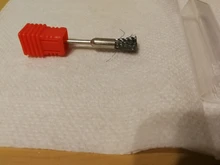 Fresas doradas para uñas, 8 tipos, herramientas portátiles de limpieza para manicura, brocas de alambre de cobre