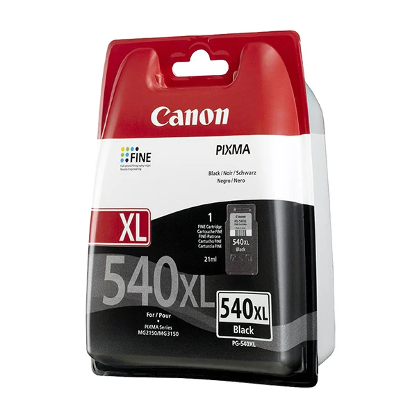 Оригинальные чернила Canon PG-540 XL MG2250 21 мл черный