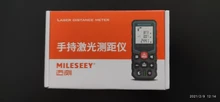 Measuring-Tape Rangefinder Roulette Laser-Distance-Meter Metro Trena Mileseey Electronic