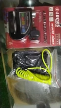 Alarma de bloqueo para moto impermeable, antirrobo para bicicleta, bloqueo de freno de disco de moto + bolsa + cuerda de recordatorio, envío gratis
