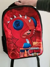 Brawling-mochila de dibujos animados de star Game Leon, Bolsa Escolar de juguete de alta capacidad de nailon, impermeable, bolsa de viaje, mochila de acción de dibujos animados