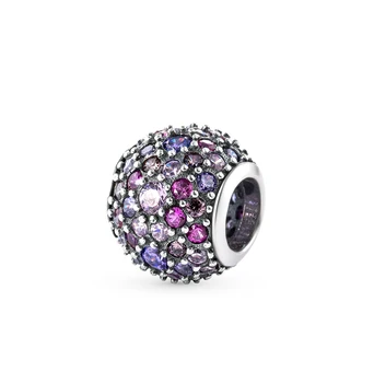 

Silver Pendant-charm with cubic zirconia sunlight sample 925