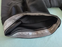 Santic-pantalones cortos con pechera para hombre, para Ciclismo de montaña, acolchados, para verano, talla asiática