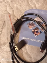 Mini cámara de inspección endoscópica, cámara de endoscopio tipo c usb para android 7,0mm, con cable duro para PC, teléfono Android, tipo de tubería C