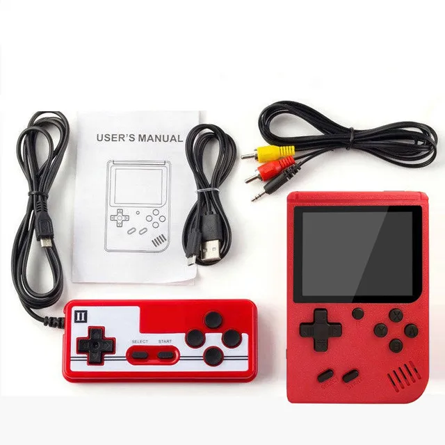 2022 NEW 800 IN 1 Retro Video Game Console Handheld Game Portable Pocket Game Console Mini Handheld Player for Kids Player Gift 