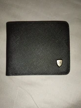 Cartera de cuero con patrón cruzado para Hombre, cartera masculina con diseño cruzado de Color sólido, Billetera de cuero con múltiples tarjetas de posición, a la moda