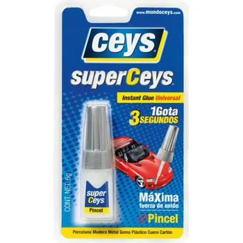 

ADHESIVE INSTANT 5 G SUPERCEYS BRUSH CEYS