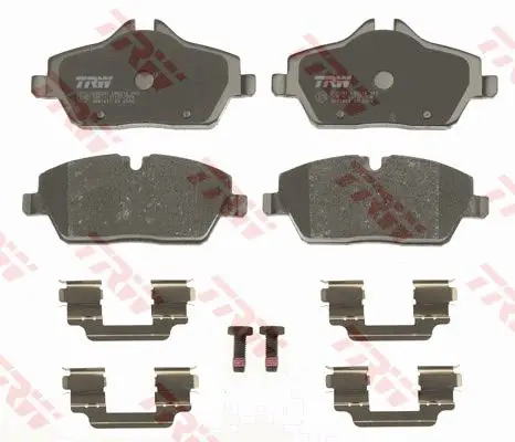 Колодки тормозные BMW E81/E87/MINI COOPER 04- передние TRW GDB16