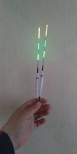 Flotador de pesca inteligente, alarma de mordedura de pez, cebo de mordedura de pez, luz LED, cambio de Color automático, boya electrónica de noche para pesca de invierno, nuevo