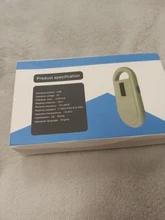 Escáner de FDX-B para mascotas, lector de identificación de mascotas ISO11784/5, 134,2 Chip de Khz, transpondedor RFID, portátil, USB, Microchip para perros y gatos