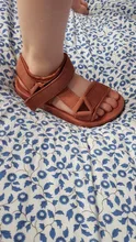 Los niños sandalias de verano plana cómodo niños sandalias de playa para niños de las niñas Sandalias Zapatos de niña SMG103