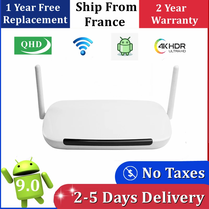 QHD TV Q9 ip tv box Smart Android 9.0 Box 4K HD Amlogic S905W 2 4 GWifi 1080P медиаплеер Leadcool IP BOX Доставка из