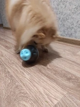 Food-Dispensing-Toy Chew-Ball Rubber Interactive-Dog-Toy Large Dog Bouncy IQ for Medium