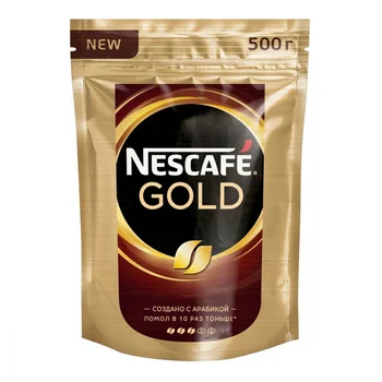 

Nescafe coffee "gold", ground in soluble, 500 gr