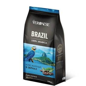 

Coffee Veronese "Brazil", in grains, 200 gr