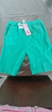 Pantalones cortos de algodón para niños y niñas, pantalones cortos lisos con cintura elástica, deportivos, a la moda, ropa de playa