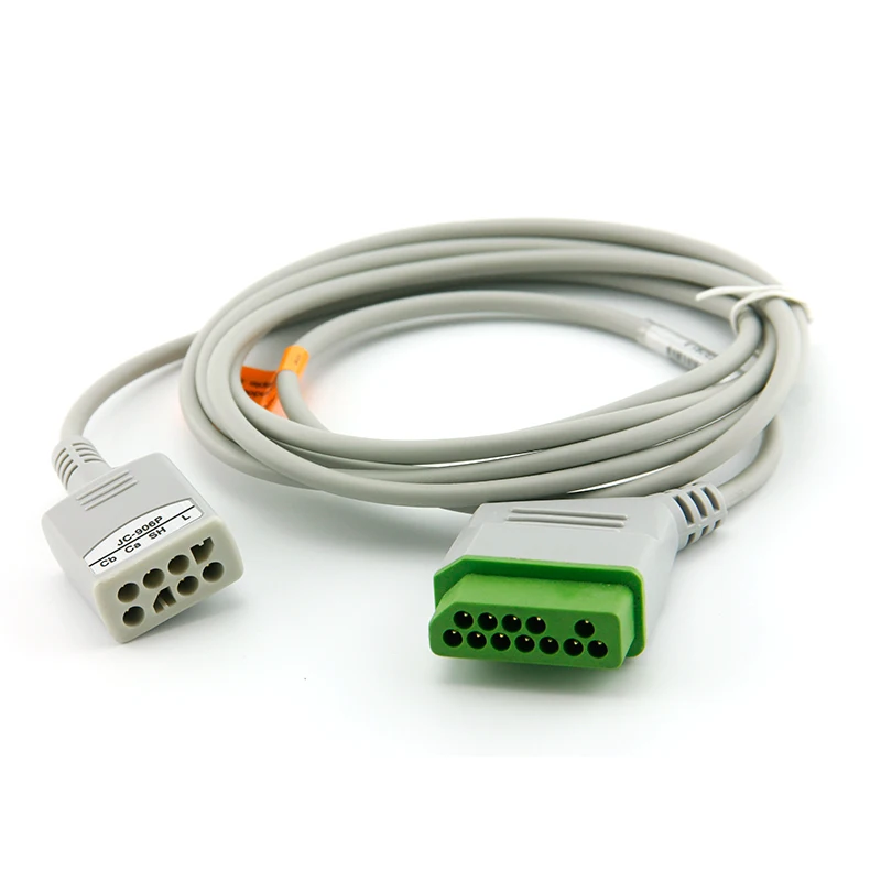 Совместимый кабель Nikon kohden JC 906P ECG IEC/AHA 12pin|cable iec|cable ecgcable monitor |