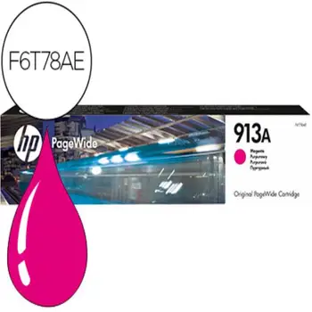 

Ink-jet hp jet 913a pagewide 352 / 377 / 452 / 477 / p55250 / p57750 magenta 3000 pages 64721-F6T78AE