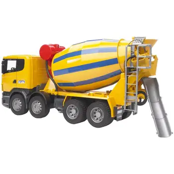 

Concrete mixer truck Scania R Bruder LKW series yellow