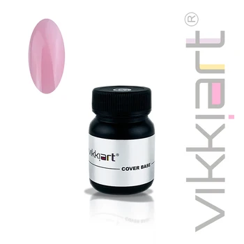 

Base coat, vikkiart, rubber base 010, 50ml. Камуфлирующая base for gel polish. Base каучуковая for gel polish. Va010