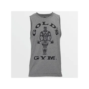 

Muscle sleeveless T-shirt Joe Cutoff [Golds Gym] s-small-Black