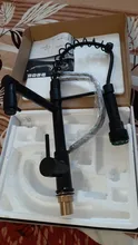 Kitchen Faucet Basin Tap-Spring Vessel-Sink-Mixer Brass Uythner Chrome Cold Hot Dual-Swivel