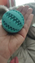Bolas de juguete para mascotas, juguete para masticar, bolas duraderas de caucho para mascotas, pelota elástica para perros pequeños para liberar la presión