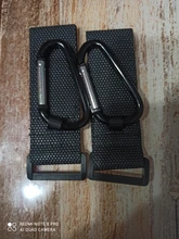 2 uds. De ganchos de plástico para cochecito de bebé, gancho de plástico para carrito de bebé, oso, palo mágico de 35kg, colgador para silla de paseo