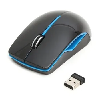 

MOUSE WIRELESS 2.4GHZ 1200DPI BLACK/BLUE BLISTER PLATINET